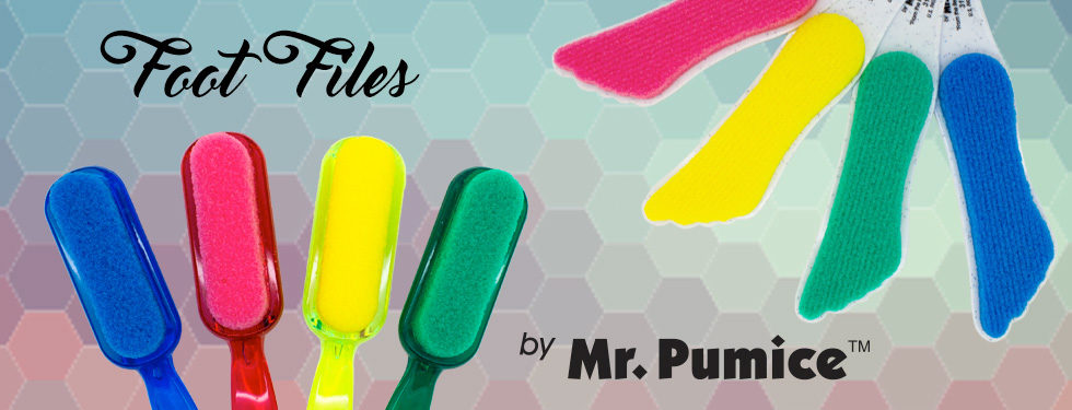 Mr. Pumice Small Pink Metal Foot File - Nail Supply Inc